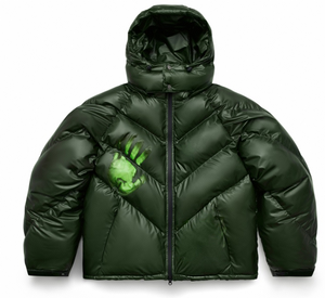 HOODED PUFFER JACKET-Thermal - Sensitive Color - Changing