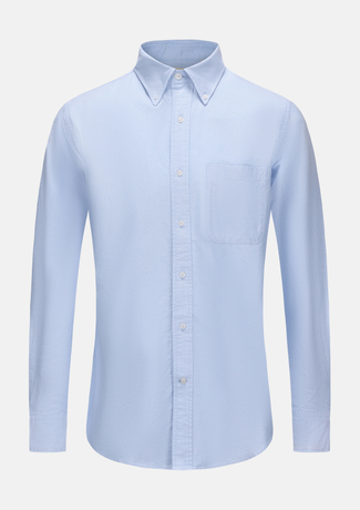COTTON OXFORD BUTTON - DOWN DRESS SHIRT