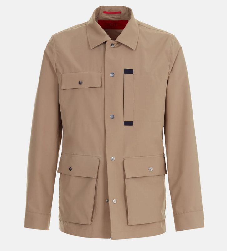 BEIGE MULTI - POCKET SHIRT - STYLE JACKET