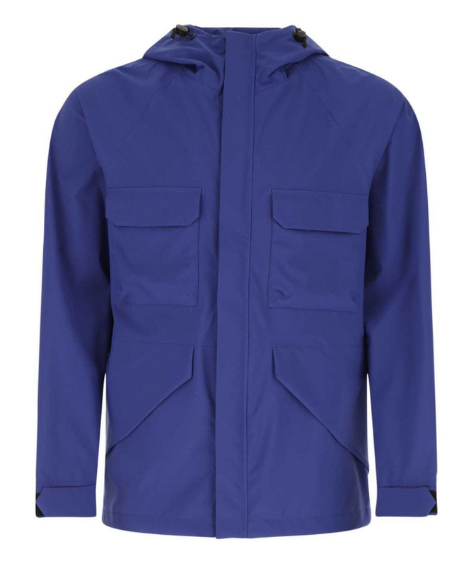 ROYAL BLUE HOODED JACKET