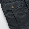 2021 Hot Sell Mens Contrast Corduroy Collar with Diamond Quilted Waterproof Parka