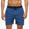 Mens Swimming Trunks Blank Beach Shorts With Zipper Pocket