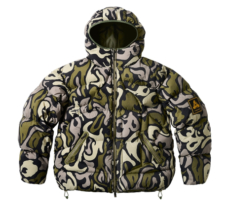 Men's padding jacket-printed