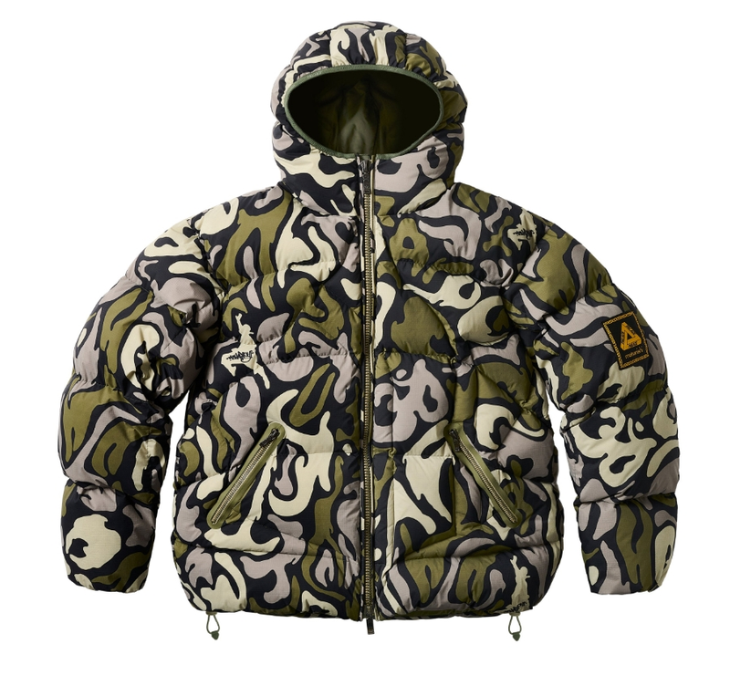 Men's padding jacket-printed