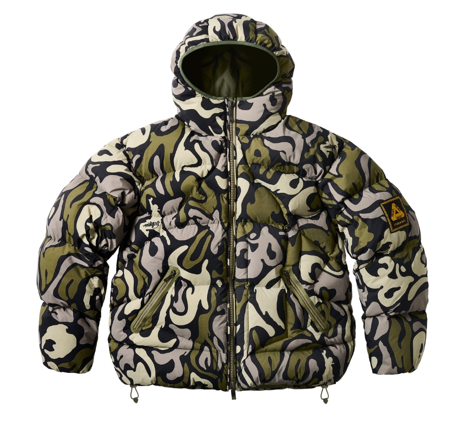Men's padding jacket-printed