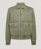  OLIVE GREEN DENIM - STYLE JACKET