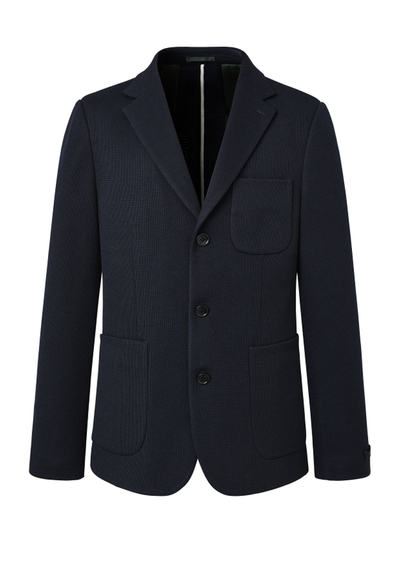THREE - BUTTON NOTCH LAPEL BLAZER
