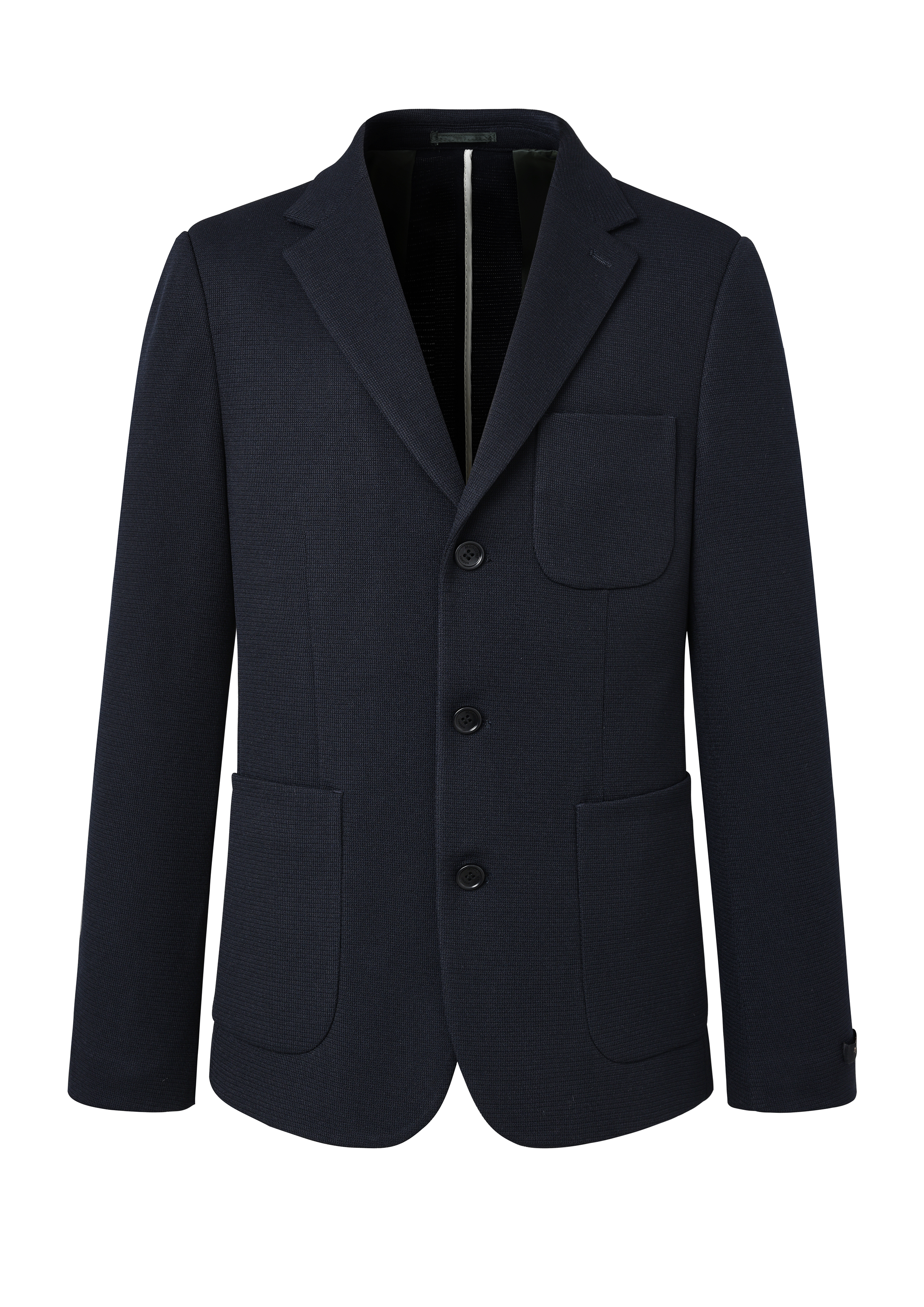 THREE - BUTTON NOTCH LAPEL BLAZER