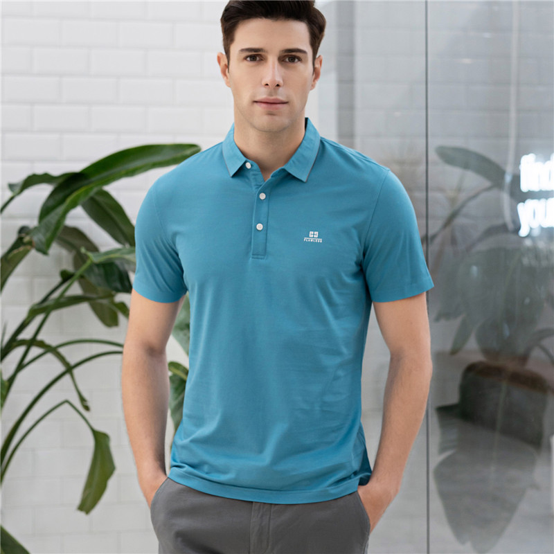 Customizable High-Neck Men'S Golf Polo Shirt Shirts