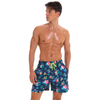 Loose Casual Large Size Floral Printing Beach Shorts Men