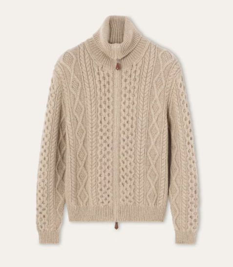 Classic Cardigan with zipper