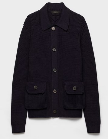 Mens kniwear cardigan with popular quality