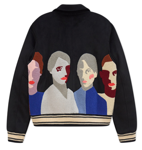 Men's jacket-dimensional embroidery-spring