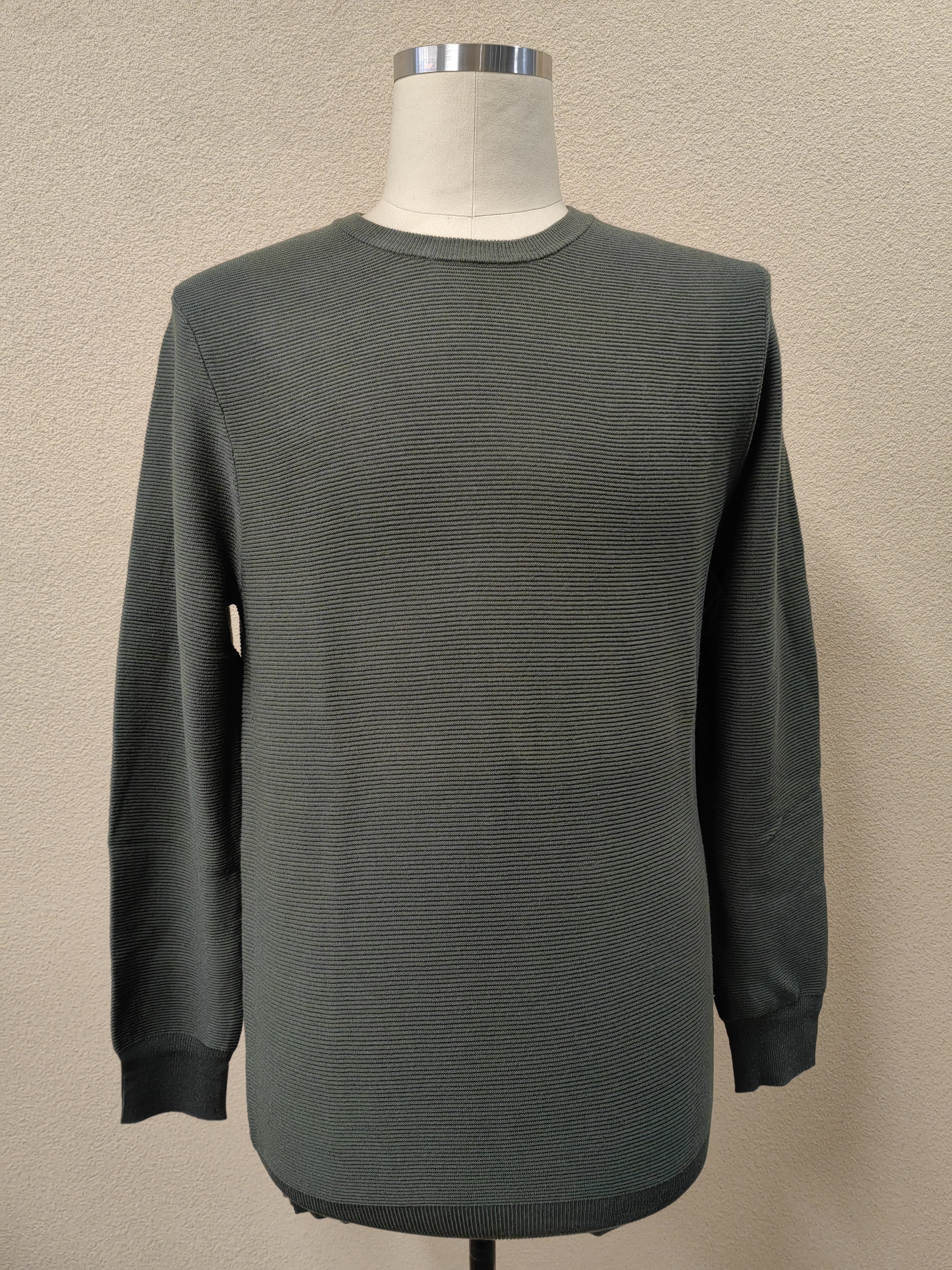 Chinse Supplier Navy Green Knitted Wool Plain Long Sleeve Men\'s Turtleneck Pullovers Sweater 