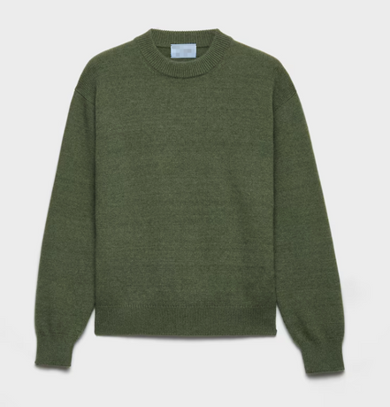 Classic cashmere roundneck with design design