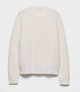 Classic roundneck knitwear for man