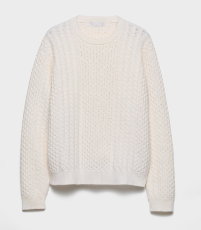 Classic roundneck knitwear for man