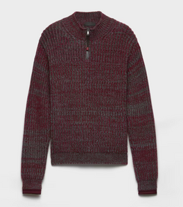 1/4 zip cardigan mens knitwear