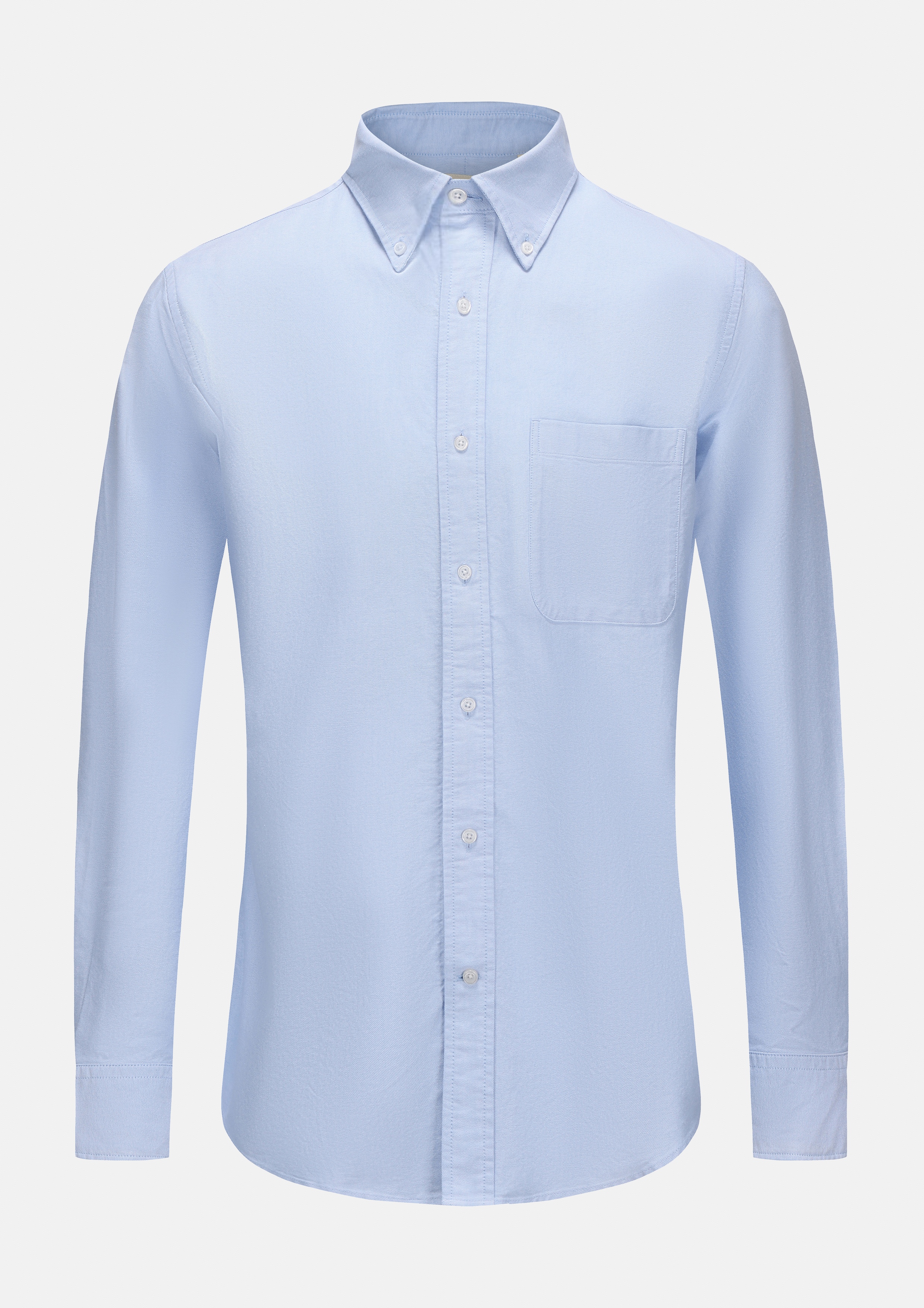 COTTON OXFORD BUTTON - DOWN DRESS SHIRT