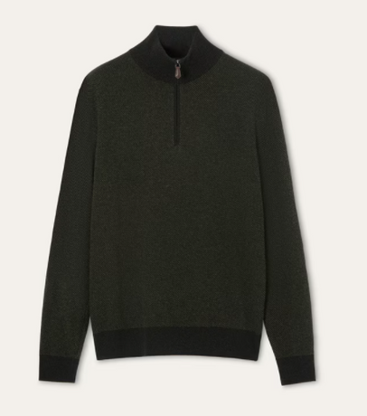 Men's 1/4 zip sweater