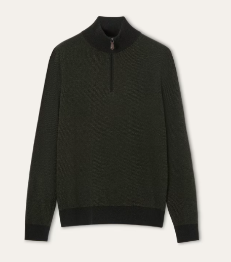 Men's 1/4 zip sweater
