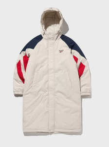 Men's padding jacket-long parka