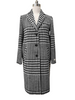 Woolen Coat - Woman Formal Coat Winter Coat Check Coat 
