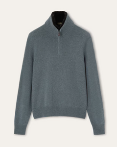 Cashmere 1/4 zip sweater