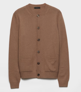 New design mens knitwear cardigan with six buttons