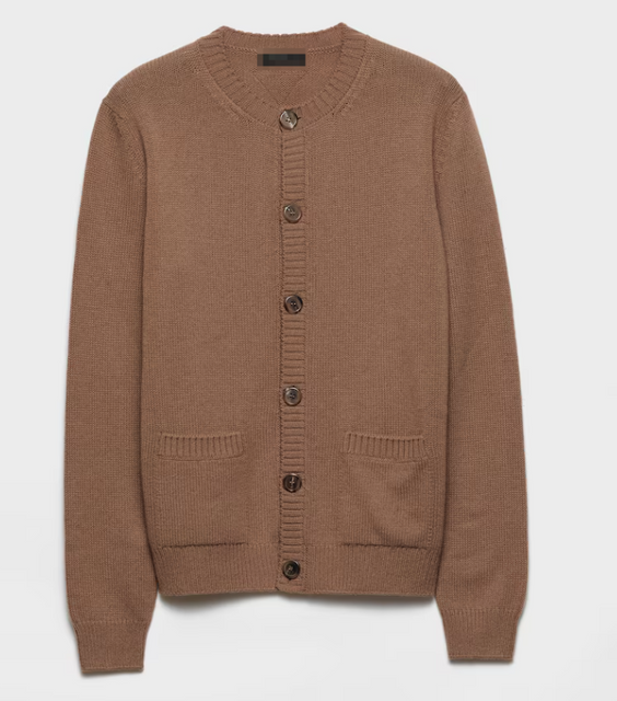 New design mens knitwear cardigan with six buttons