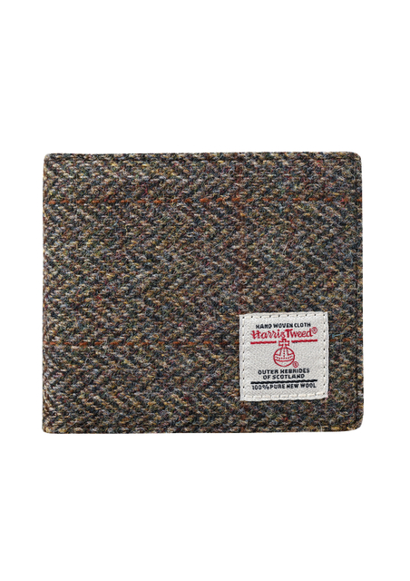 Men's Harris Tweed Grey Wallet