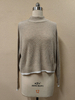 Light Tan Customized Color Sweater Hand Knitted Women Long Sleeve Pullover Sweater 