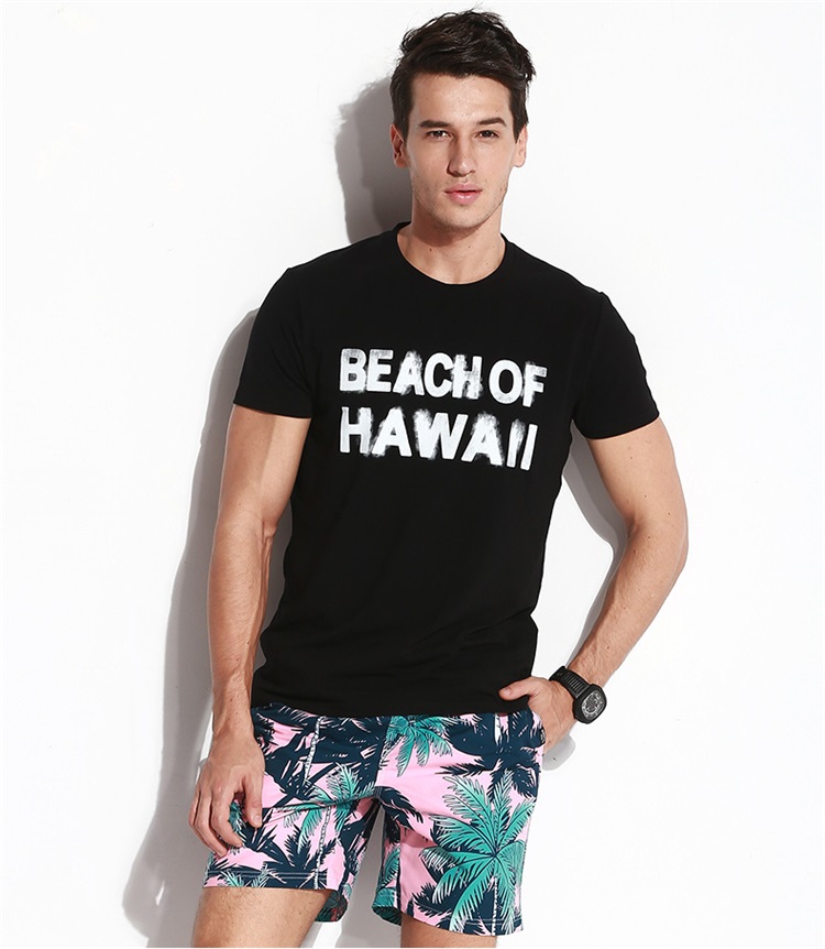 Hawaiian Beach Shorts Sports Plus Size Casual Loose Beach Shorts Men