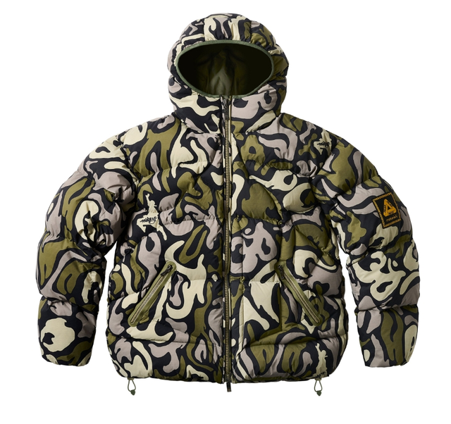 Men's padding jacket-printed
