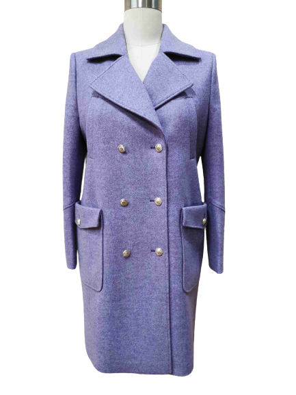 Winter Coat - Woman Formal Coat double breasted