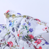 New Winter Printed Women's Padded Jackets with Invisible Hood And Inside Fur Collar
