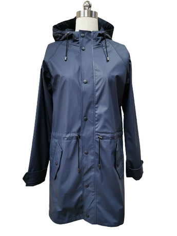 PU Raincoat -Woman New PU Raincoat waterproof