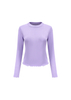 High Quality Purple Hand Knitted Long Sleeve Cardigan Sweater Women Pullover Sweater