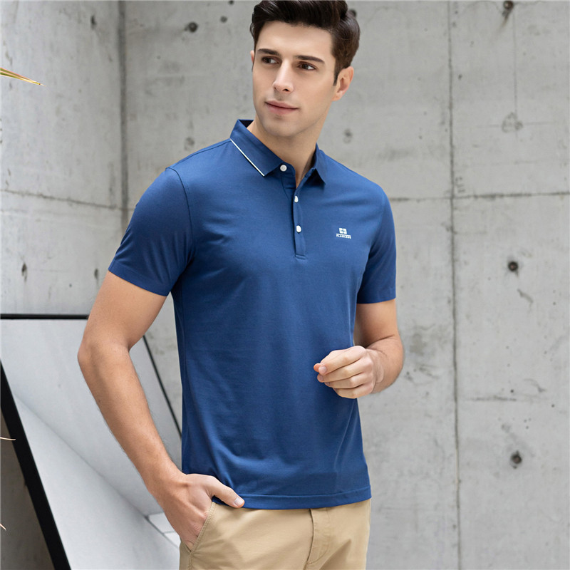Customizable High-Neck Men'S Golf Polo Shirt Shirts