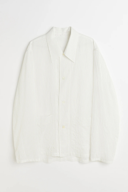 Men's shirt-white long sleeve