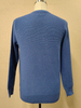OEM Design Blue Knitted Long Sleeve Men\'s Casual Sweater Crewneck Pullovers Sweater