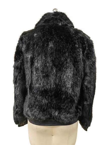 OEM Hot Sales Winter Warm Fur Coat New Women\'s Fashionable Coat Customized Fur Coat