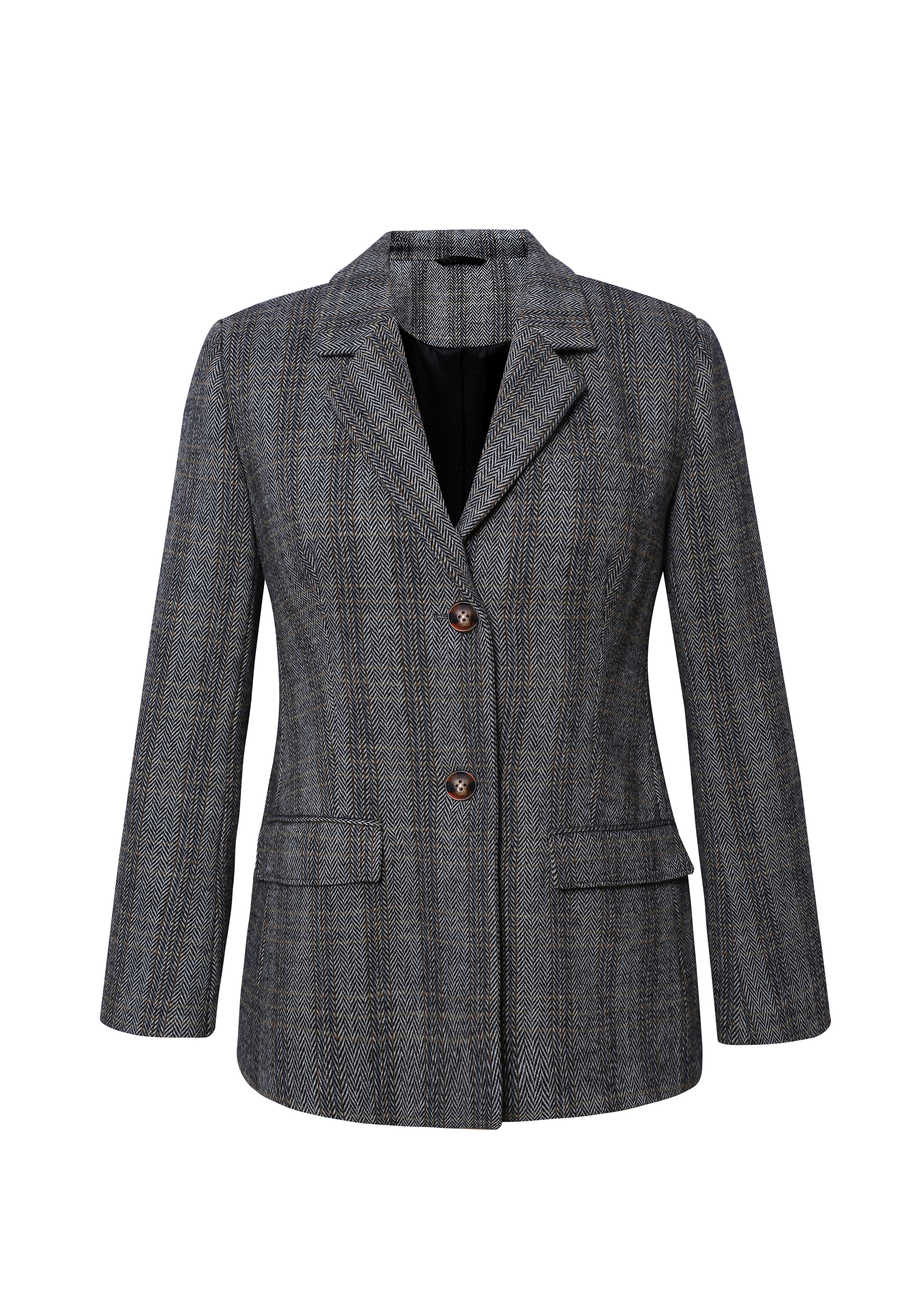 Trench Coat - Woman Classical Trench Coat with New Detail Design