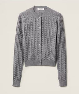 Woman Cable crewneck 