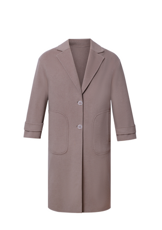 Trench Coat - Woman Classical Trench Coat with New Detail Design