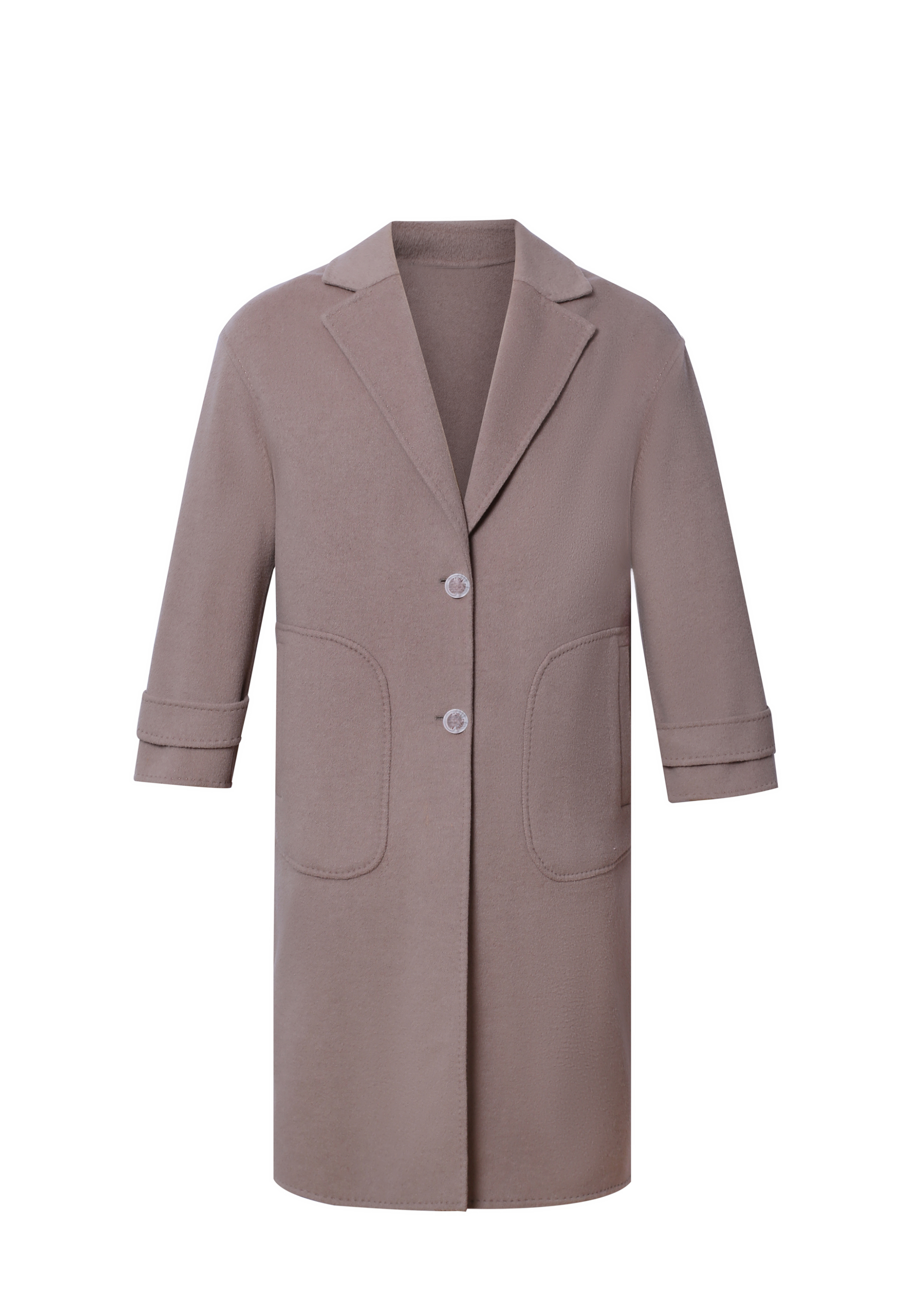 Trench Coat - Woman Classical Trench Coat with New Detail Design