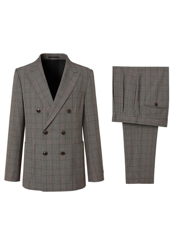 Men's Suits-two Button- Notch Lapel Suit Blazer