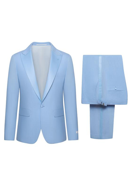 Men's Suits-two Button- Notch Lapel Suit Blazer