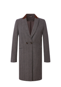 Trench Coat - Woman Classical Trench Coat with New Detail Design