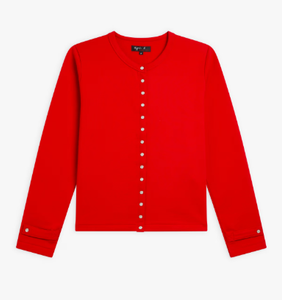 Cardigan knitwear for ladies